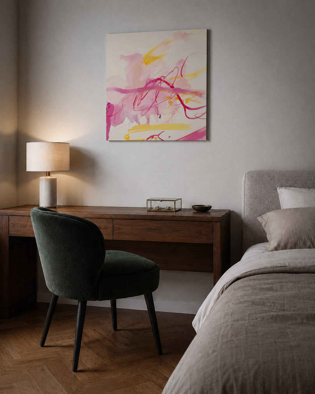 Kleurencompositie Kunstwerk