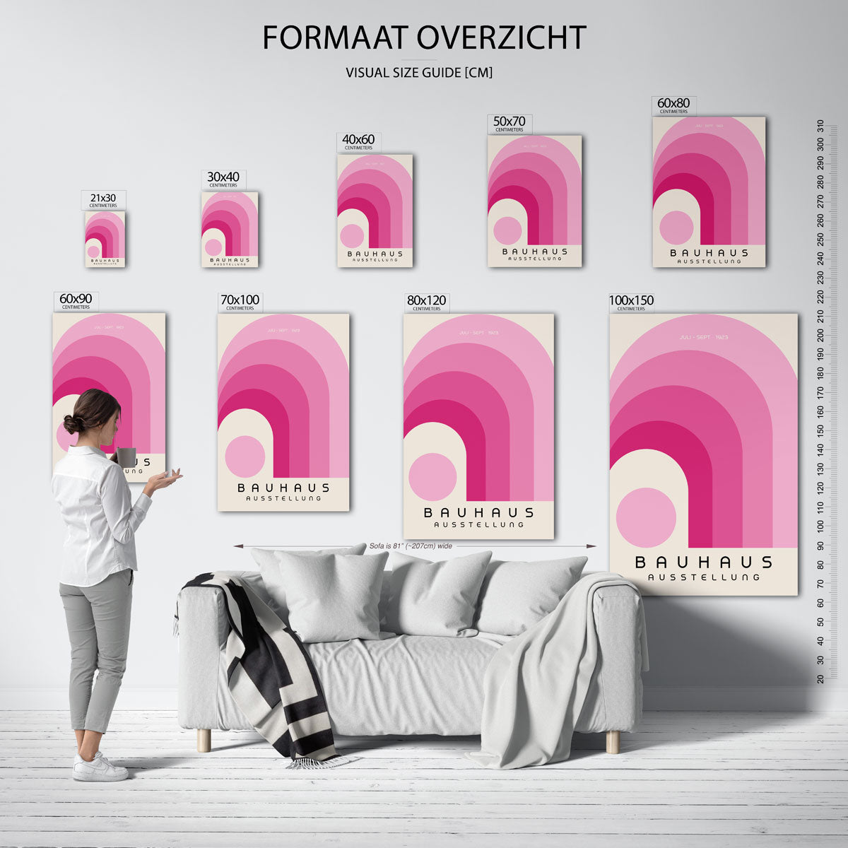 Vorm en kleur Poster