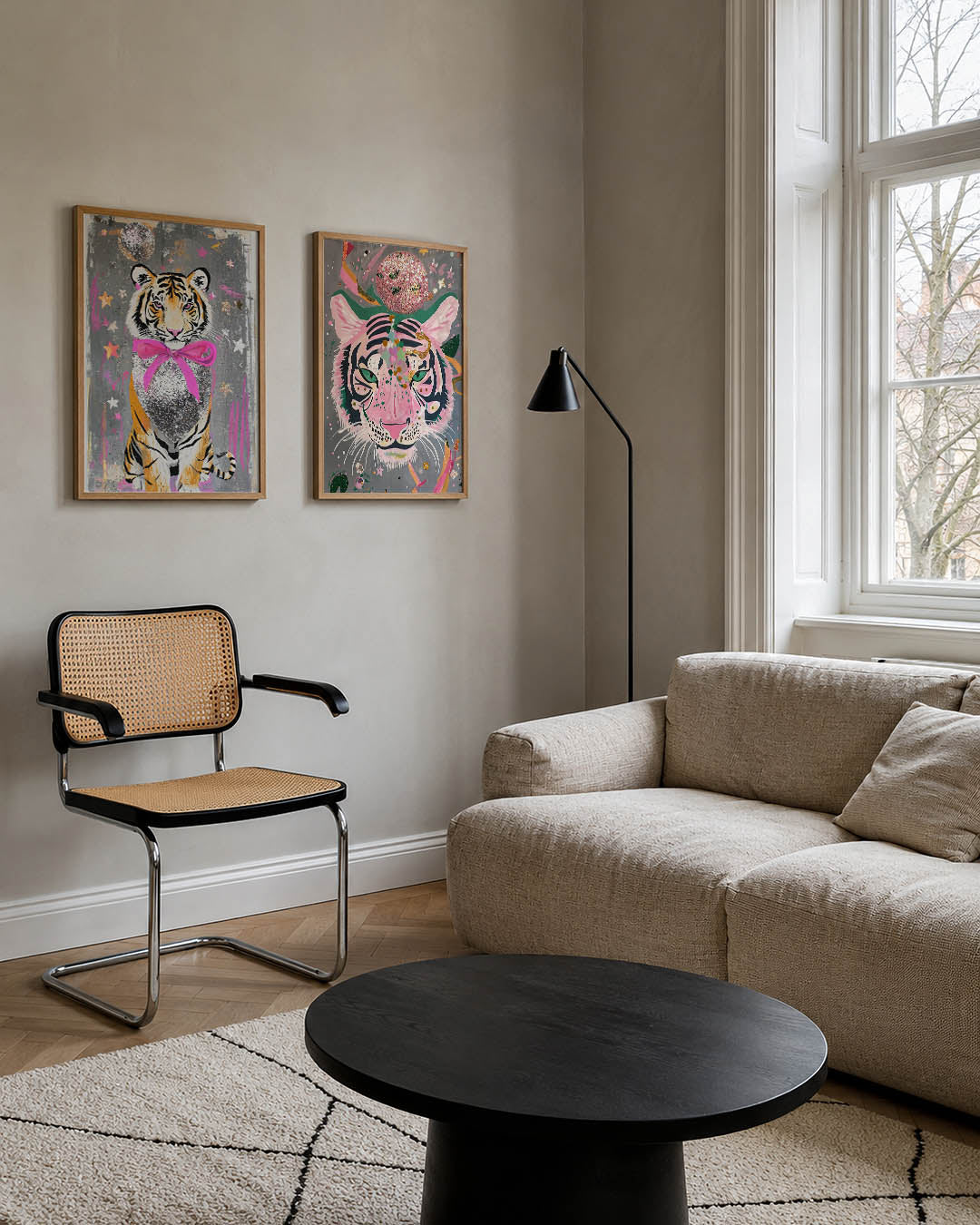 Tijger en sterren Posterset