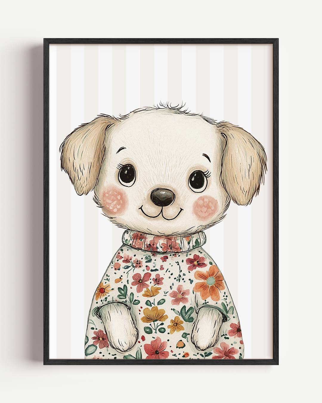 Schattige Puppy Poster-WallArtistic