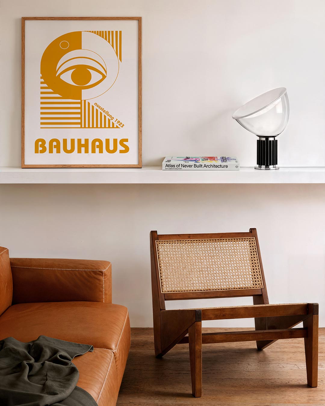 Oog en lijnen Poster