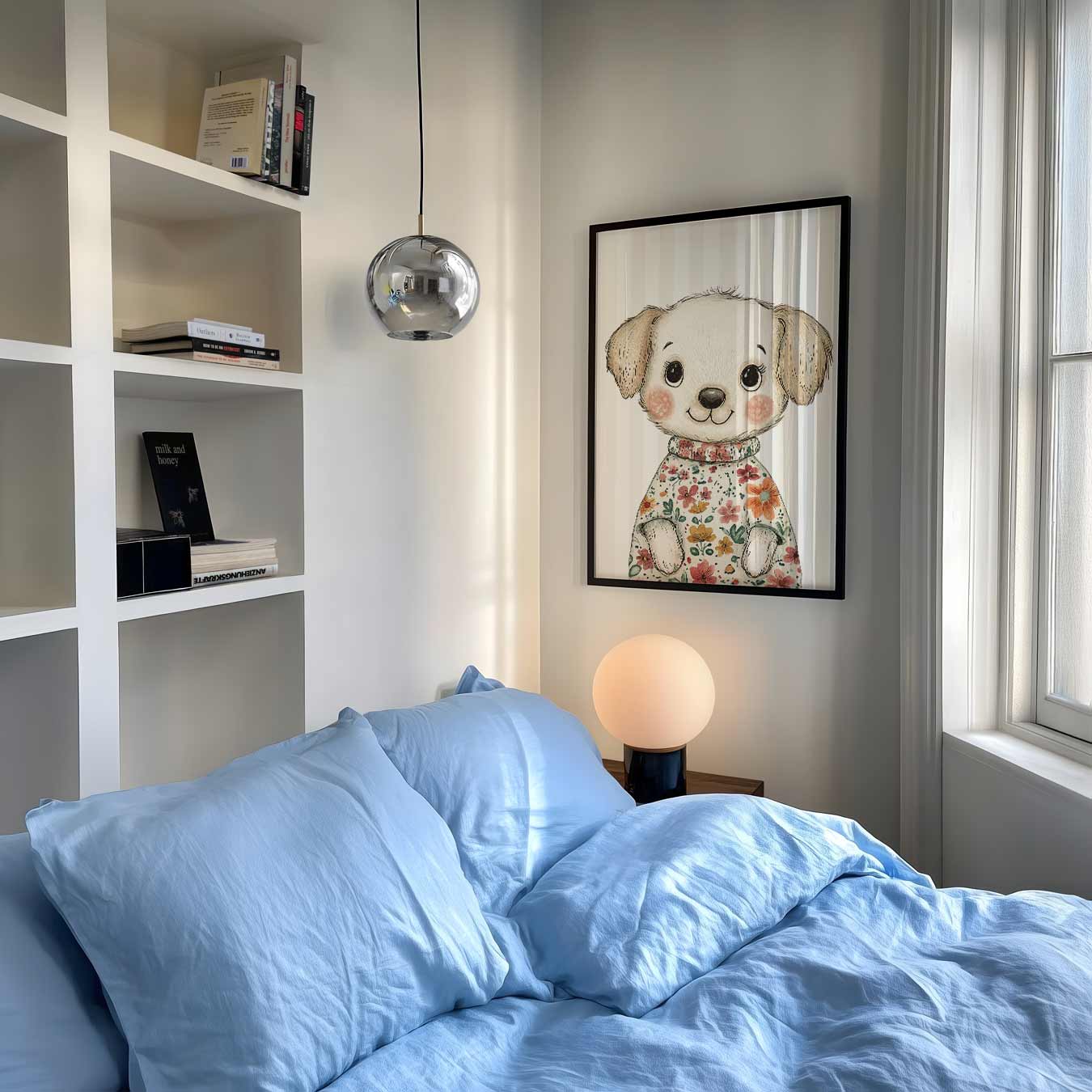 Schattige Puppy Poster-WallArtistic