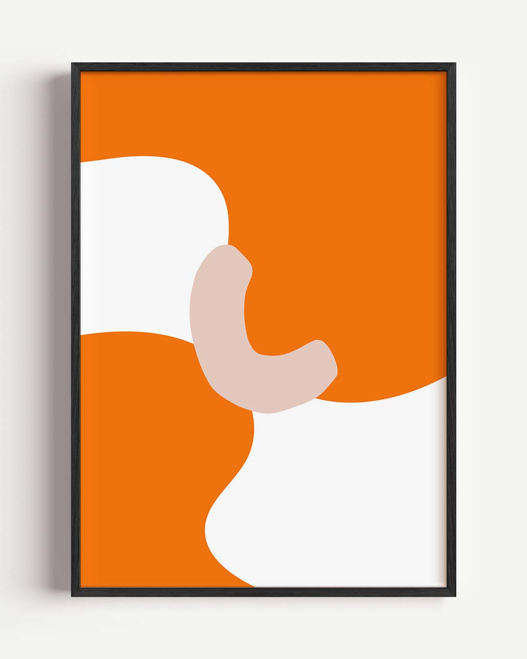 Energiek Abstracte Kunstprint Poster-WallArtistic