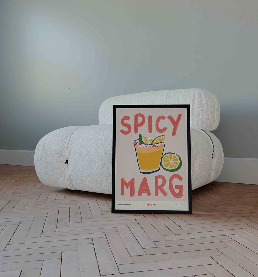 Spicy marg Poster