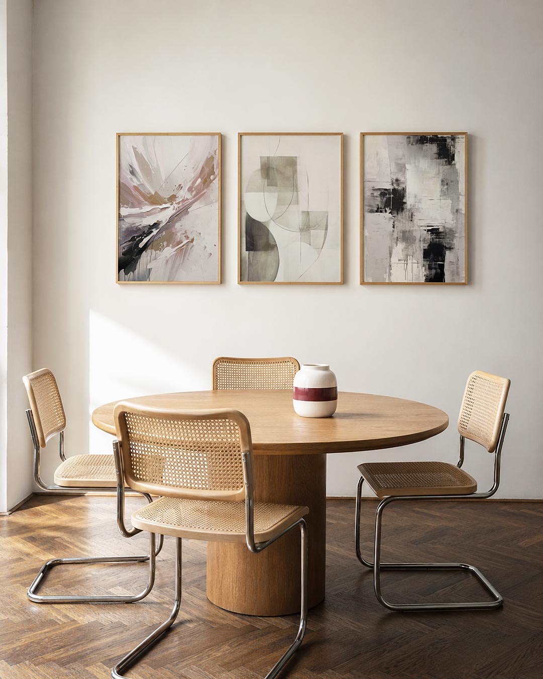 Dynamische kleurvlakken Posterset