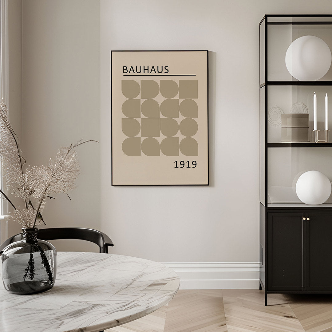Vormritme en balans Poster