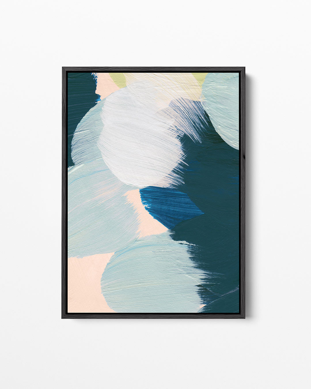 Dynamische kleurvlakken Kunstwerk