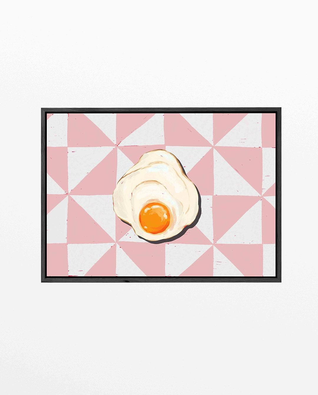 Geometrisch ontbijt Kunstwerk