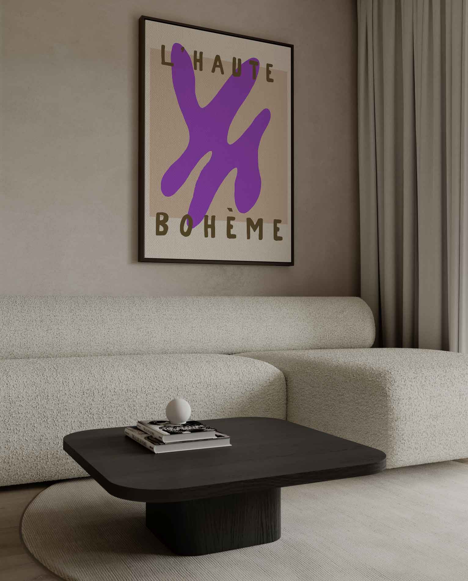 L'Haute Bohème Kunstprint Kunstwerk-canvas-dibond-plexiglas-wanddecoratie-WallArtistic