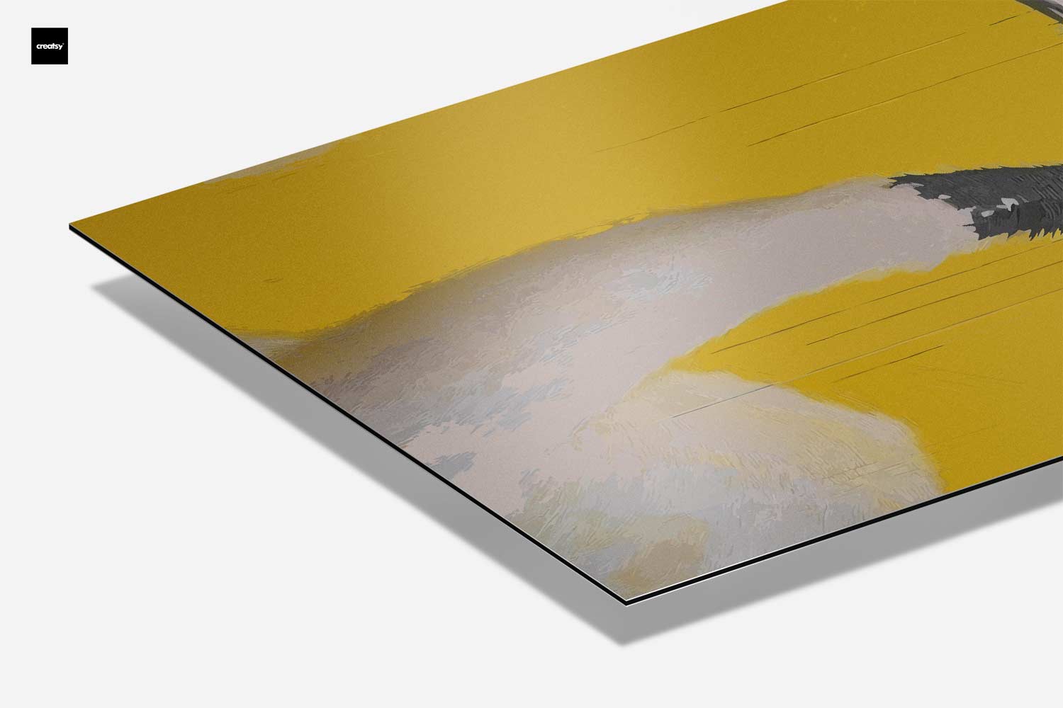 Portrait in Yellow Artwork