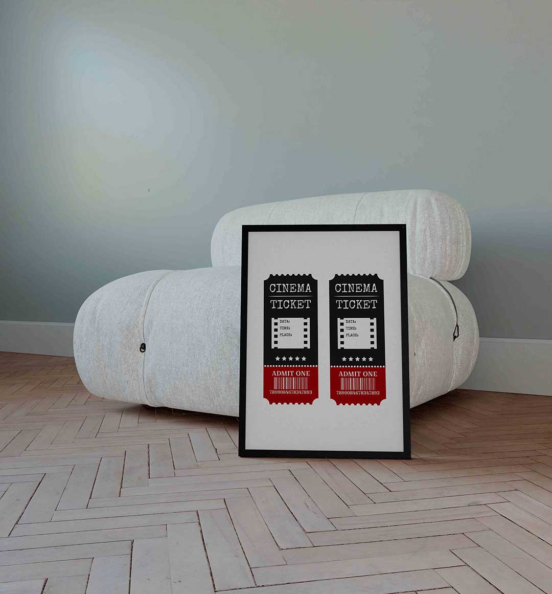 Cinema ticket Poster