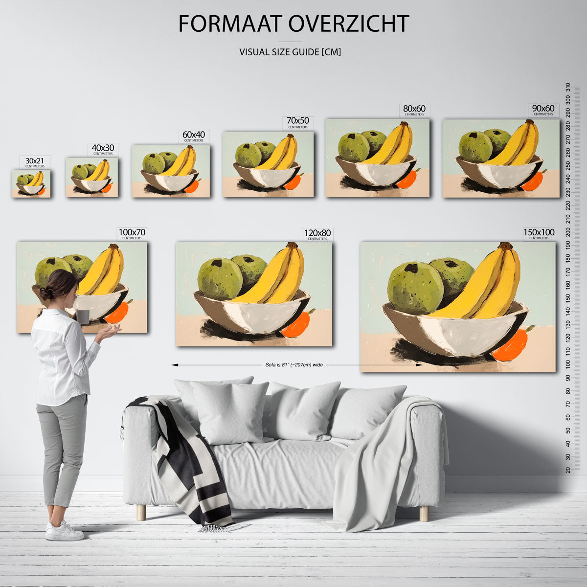 Fruit in schaal Poster