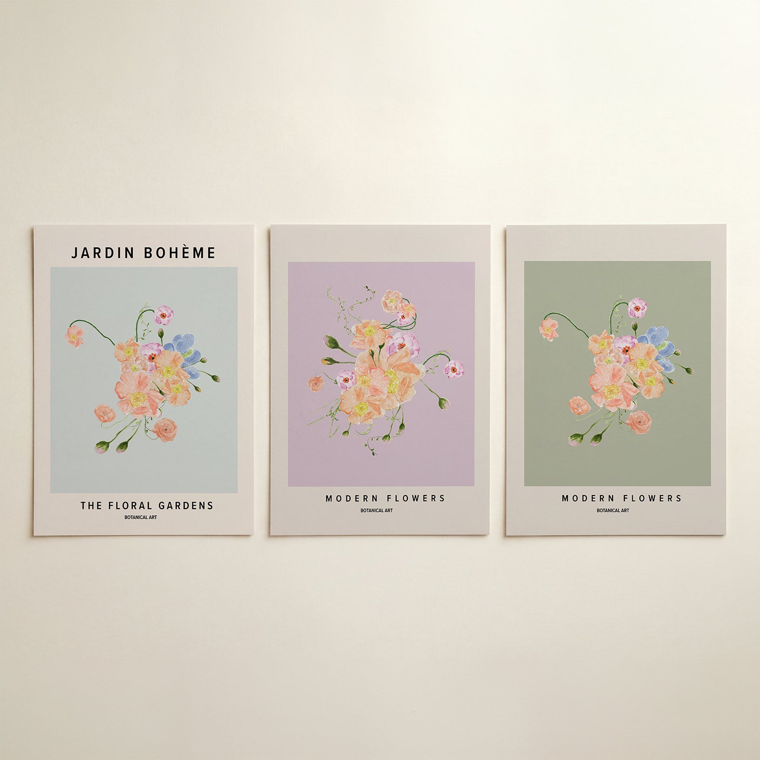 Bloemenpracht Posterset