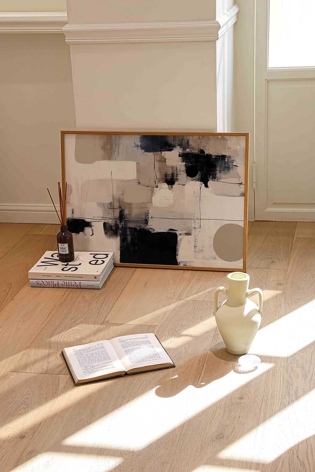 Abstracte vormen Poster