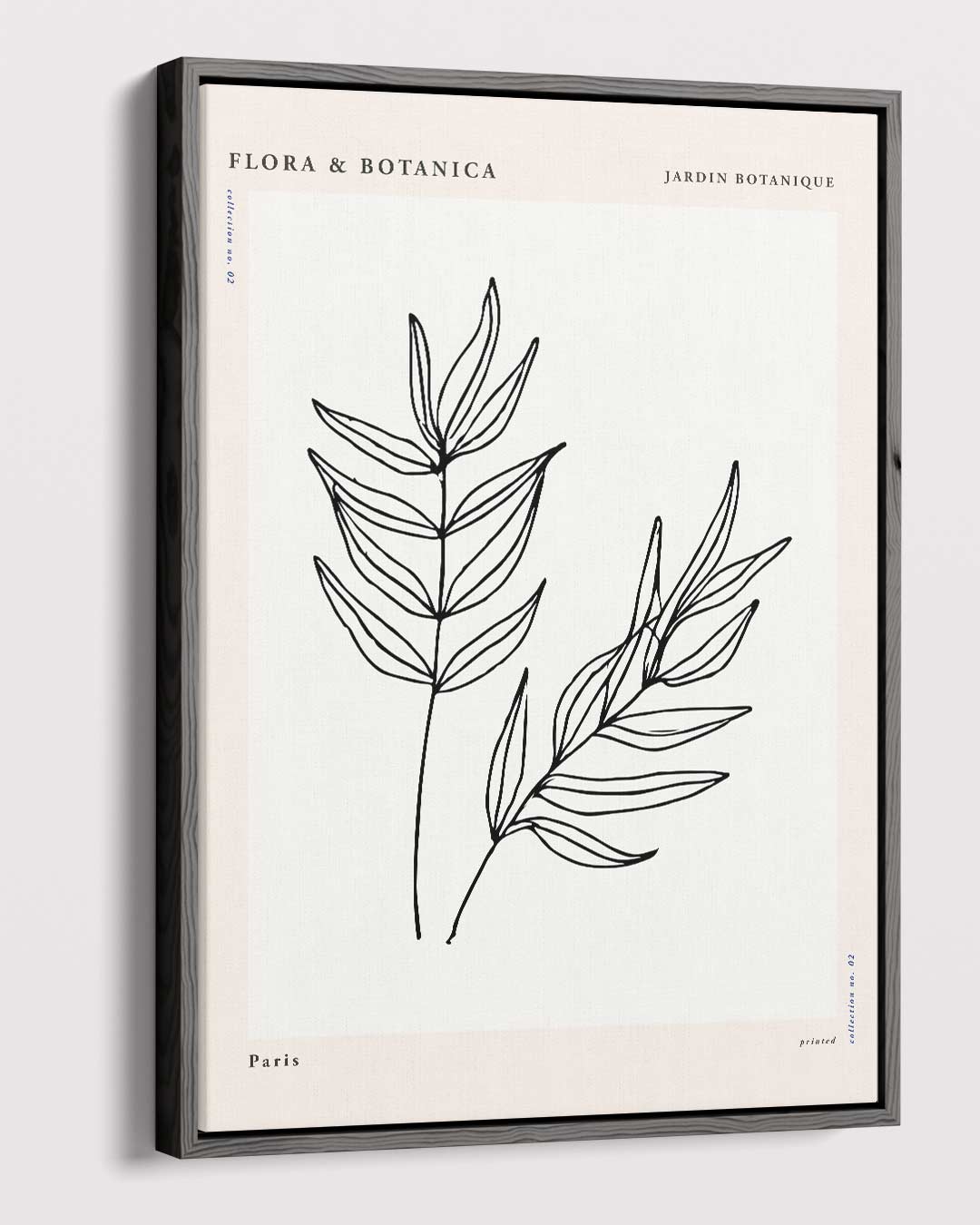 Botanische Lijntekening Poster