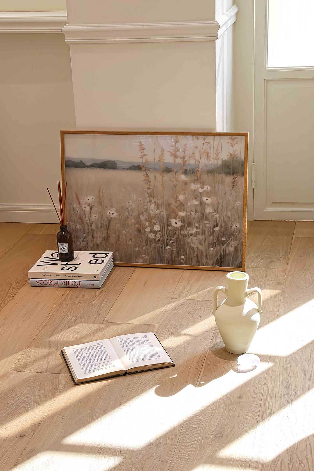 Bloemenveld Poster