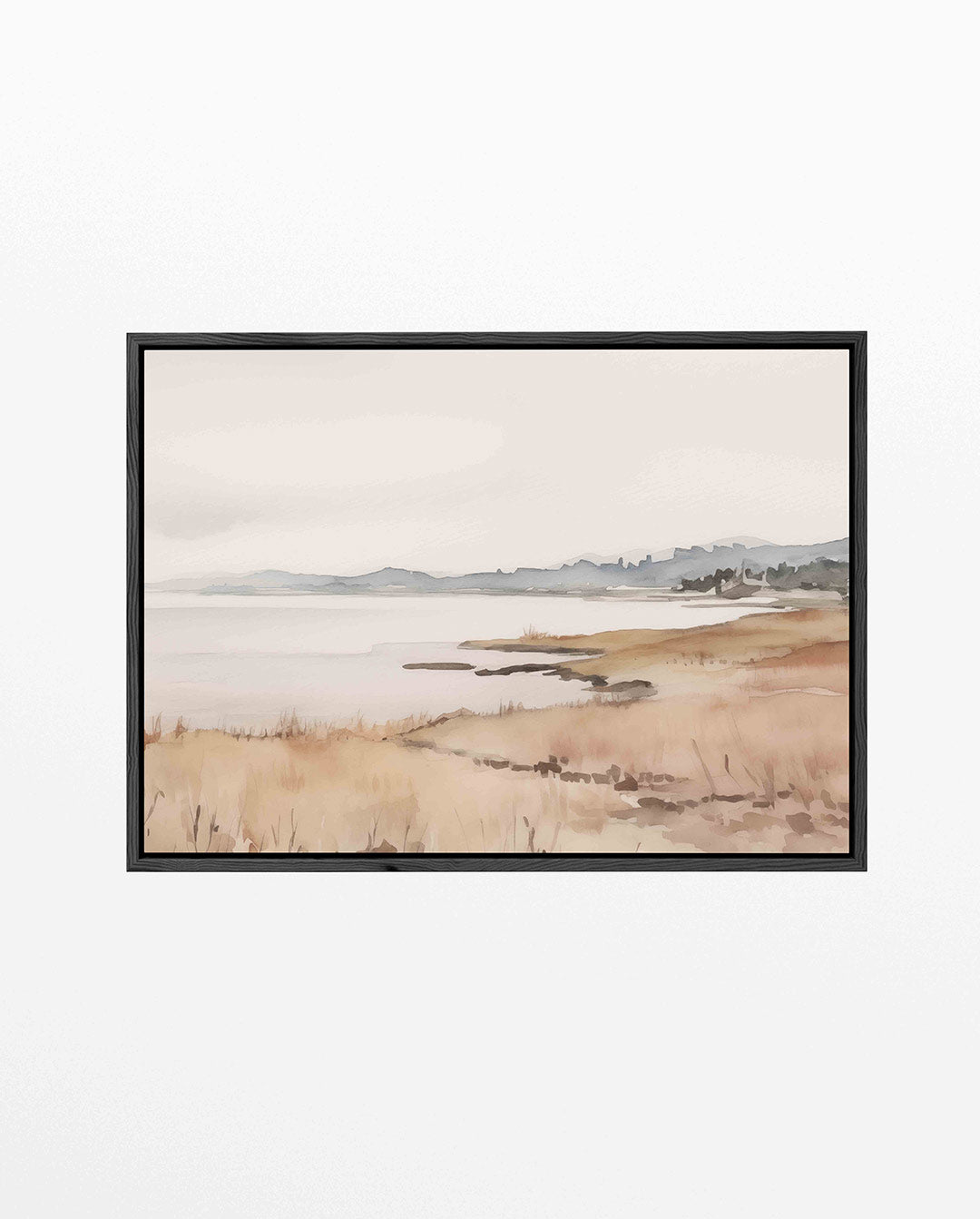Rustig landschap Kunstwerk
