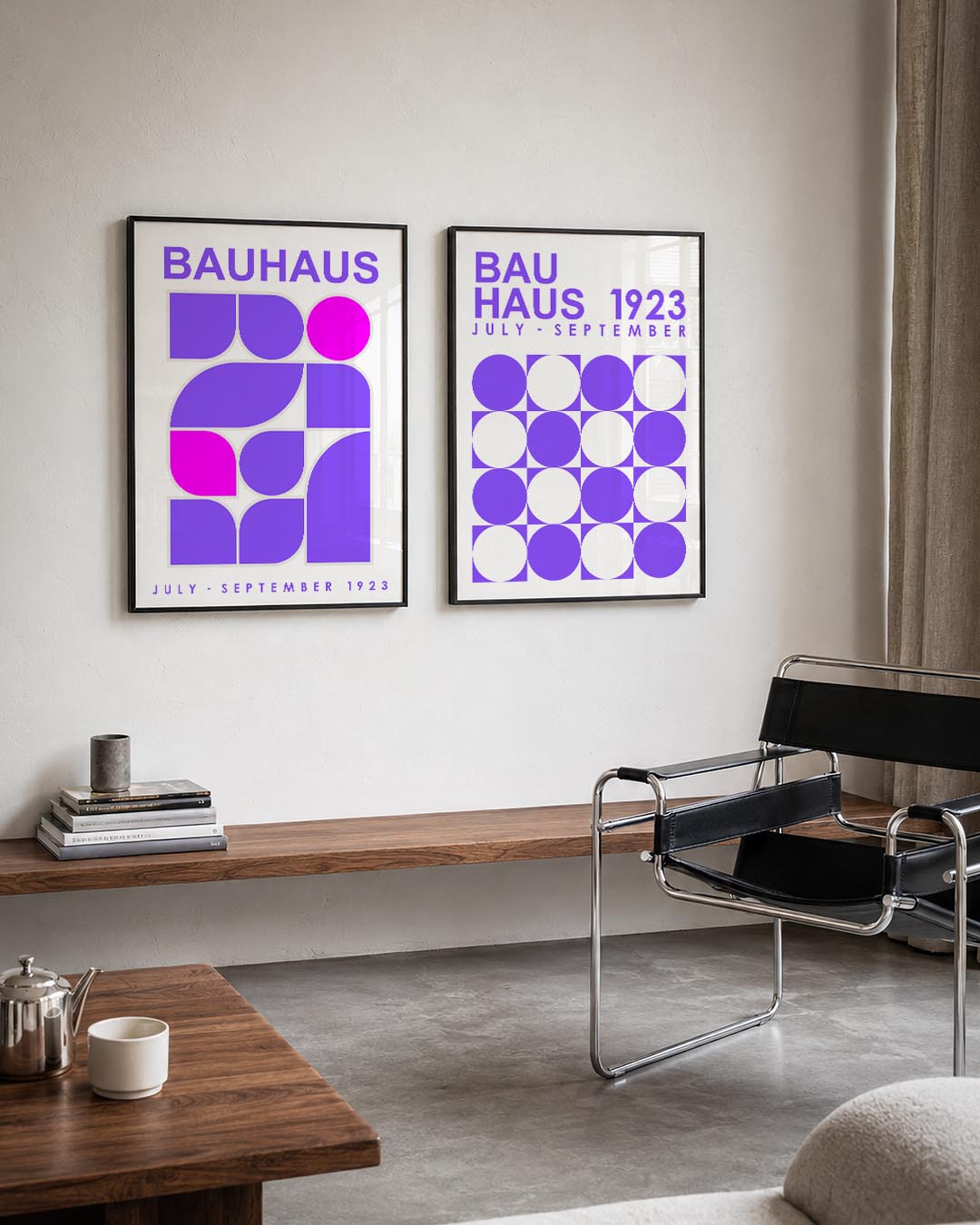 Vormen en kleurvlakken Posterset