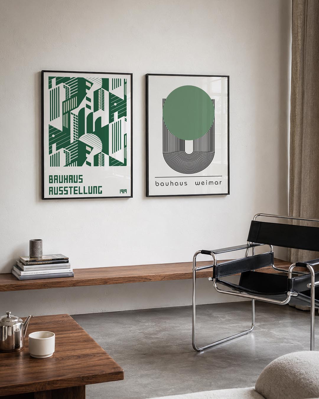 Vormen en lijnen Posterset