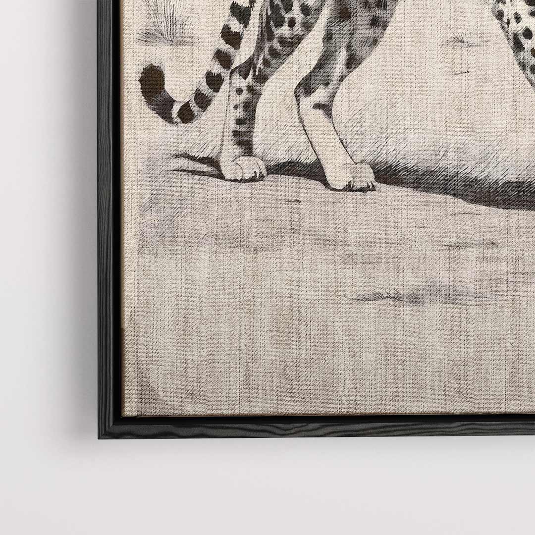 Majestic Cheetah in the Savanna Artwork