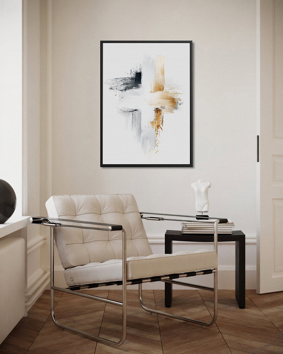 Dynamische kleurvlakken Kunstwerk