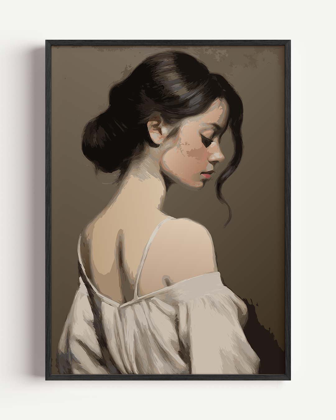 Elegante Vrouwelijke Stijl Poster-WallArtistic
