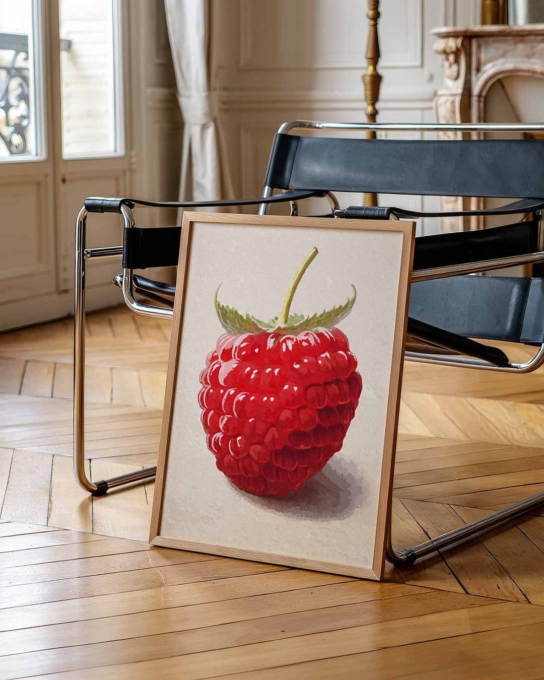 Romantische Frambozenposter-WallArtistic