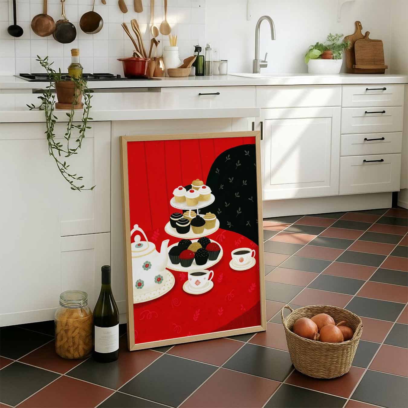 High Tea Verwennerij Poster-WallArtistic