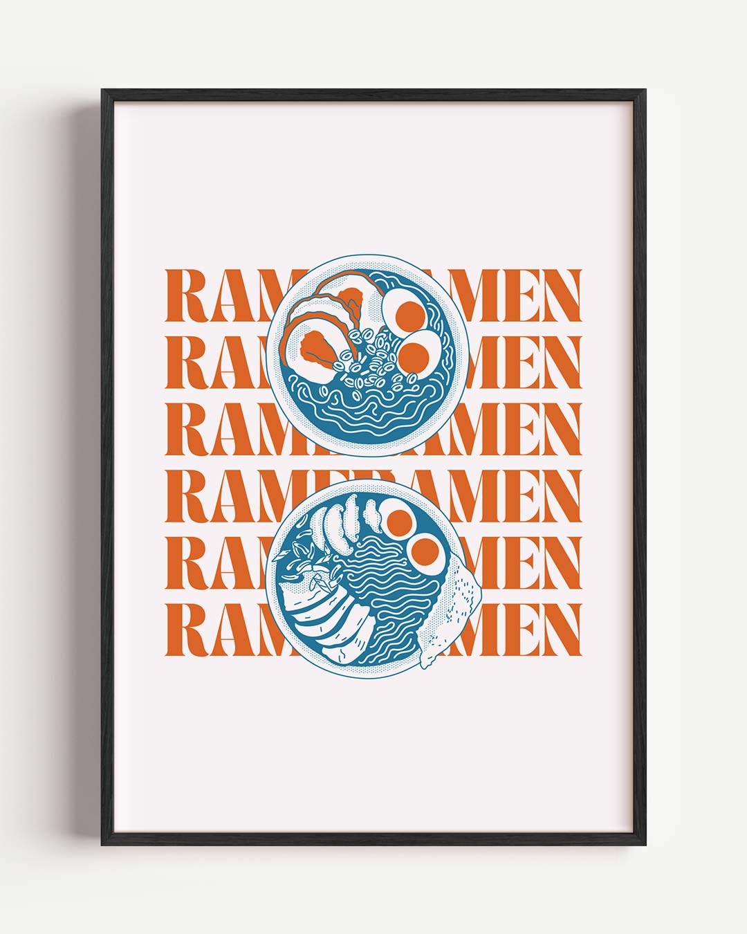 Stijlvolle Ramen Poster-WallArtistic
