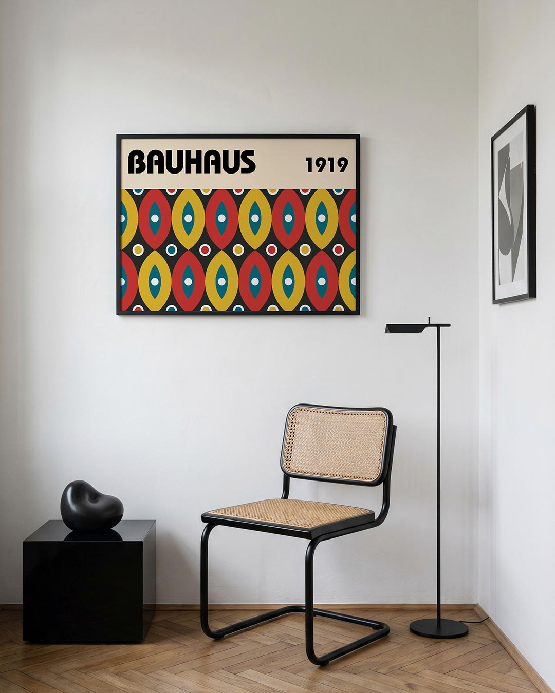 Vormritme en kleur Poster