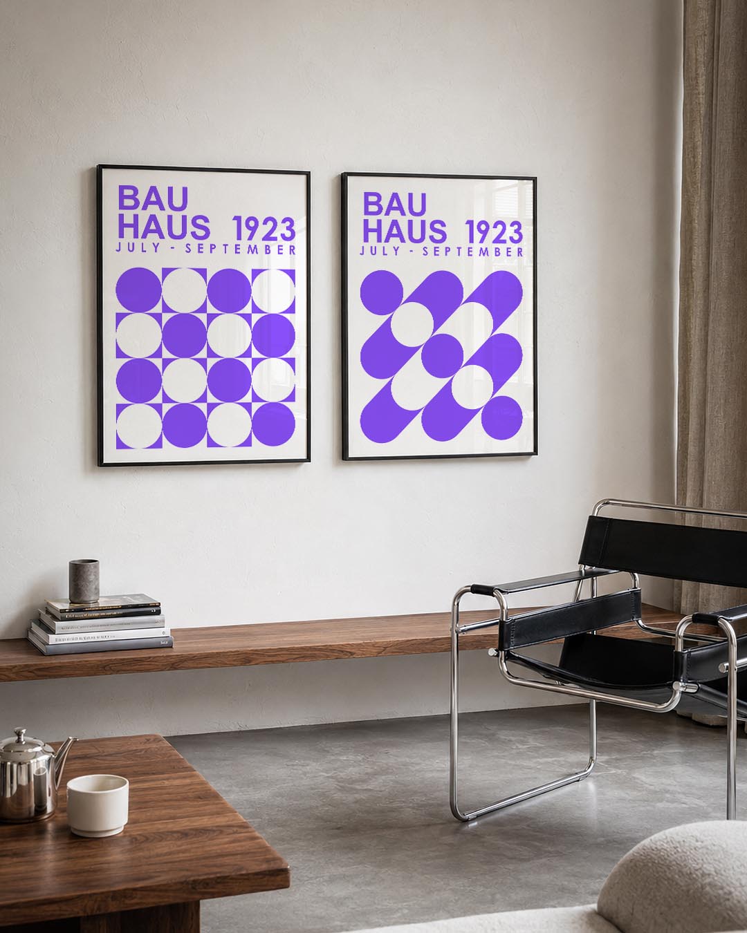 Cirkel en vierkant Posterset