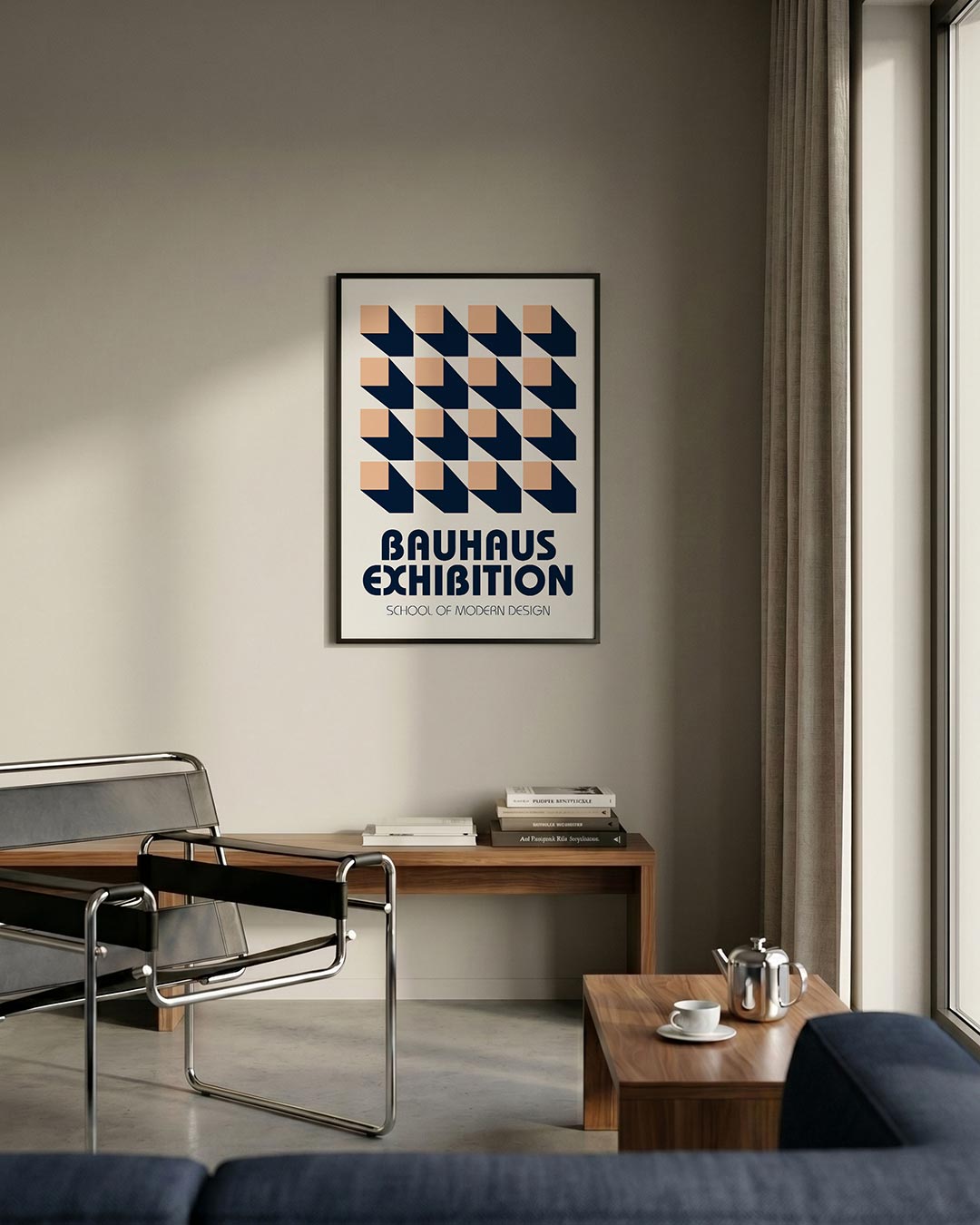 Vorm en schaduw Poster