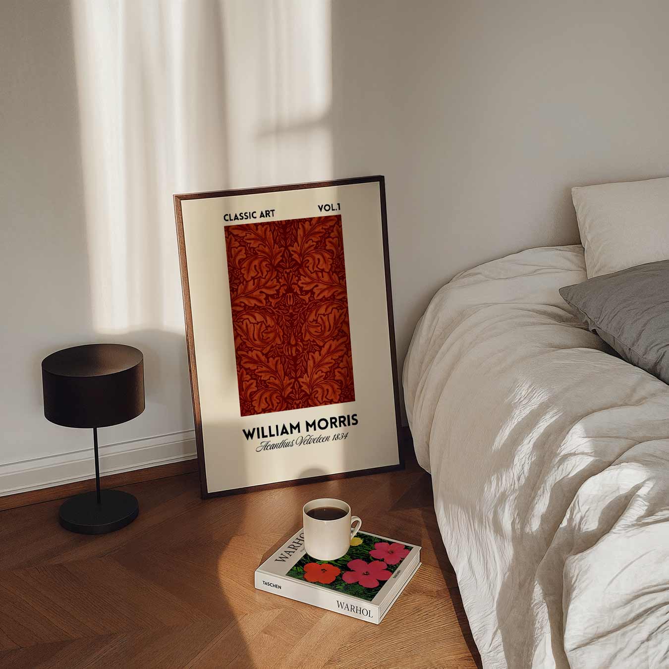William Morris Acanthus Redesign 1884 Poster-WallArtistic