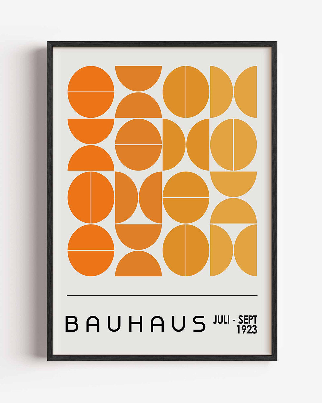 Vormritme en kleur Poster