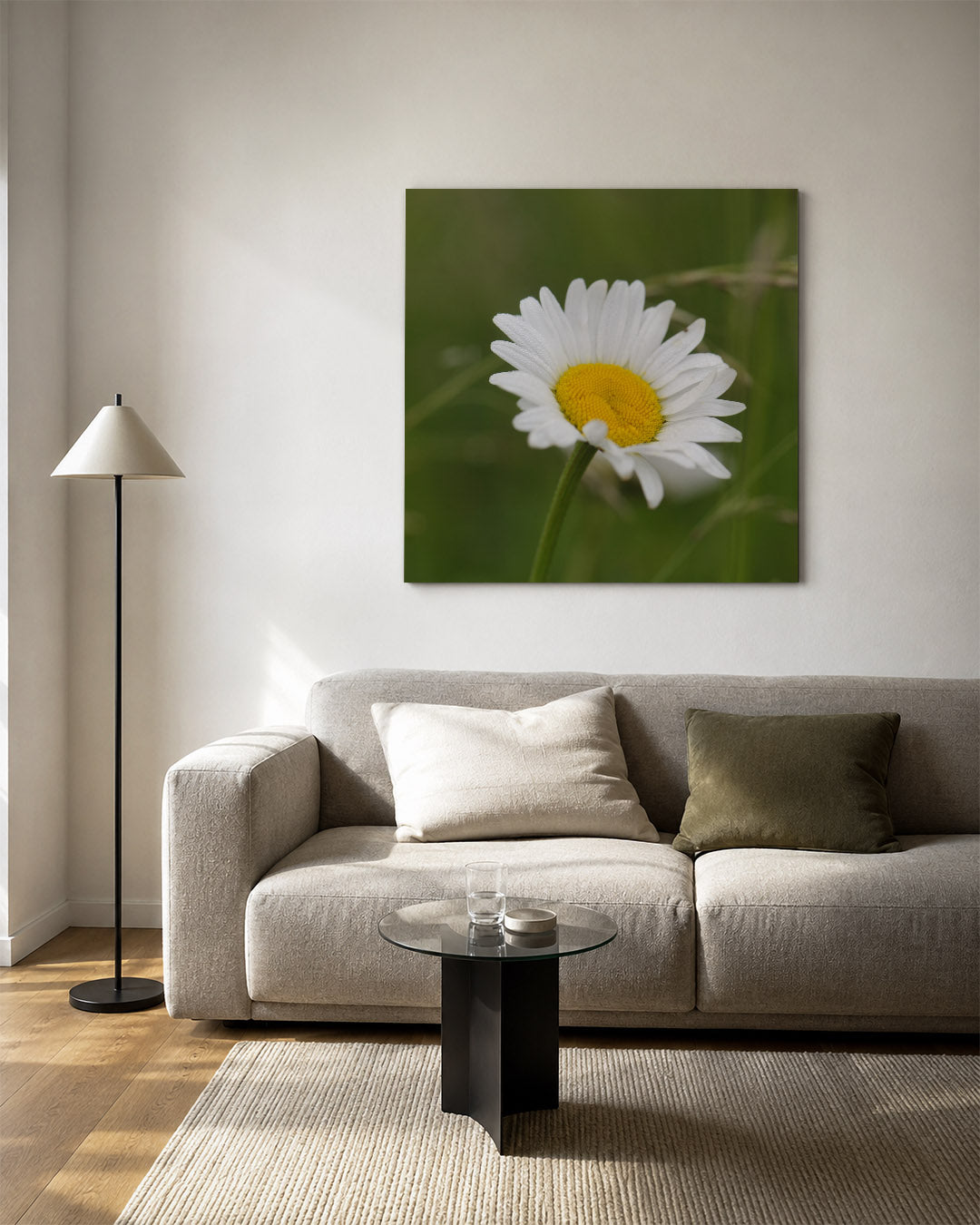Bloem close up Kunstwerk