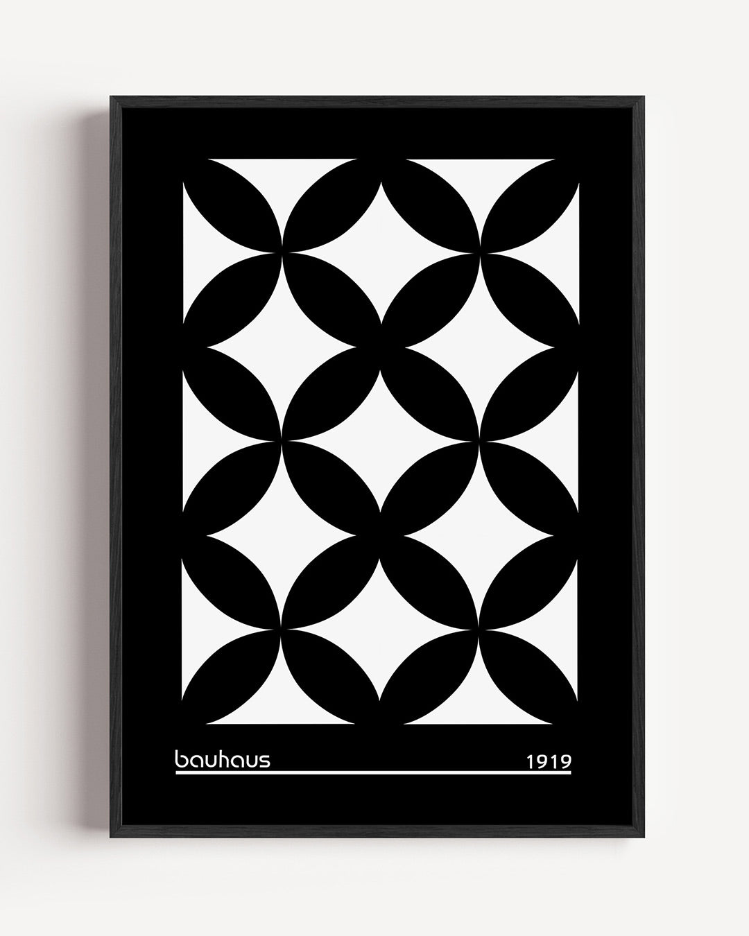 Vormritme en contrast Poster