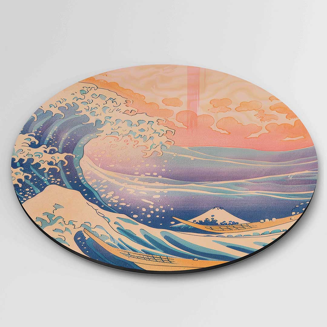 Grote golf Muurcirkel