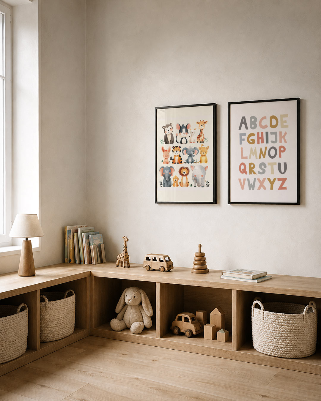 Dieren vrolijkheid Posterset