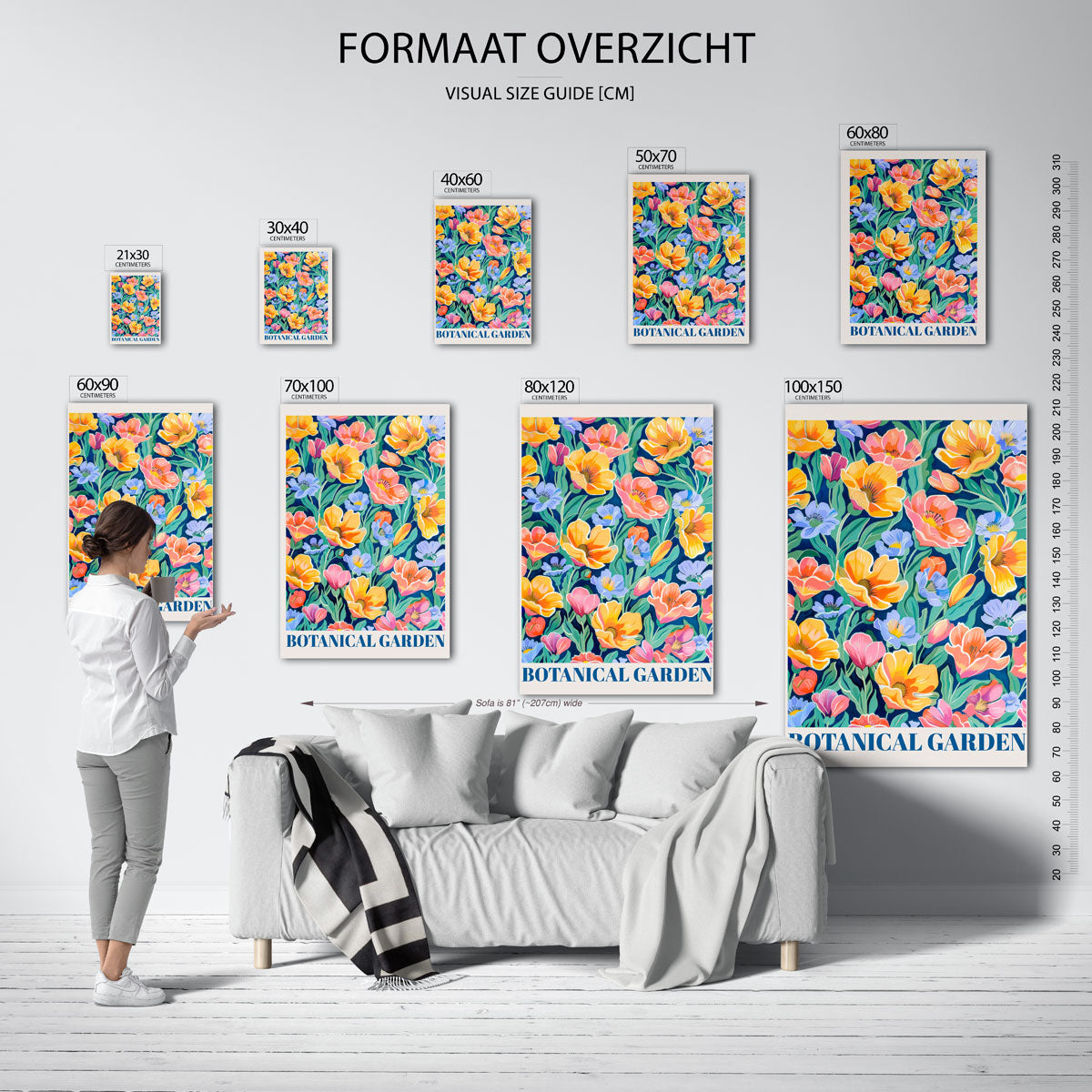Bloemenpracht Poster