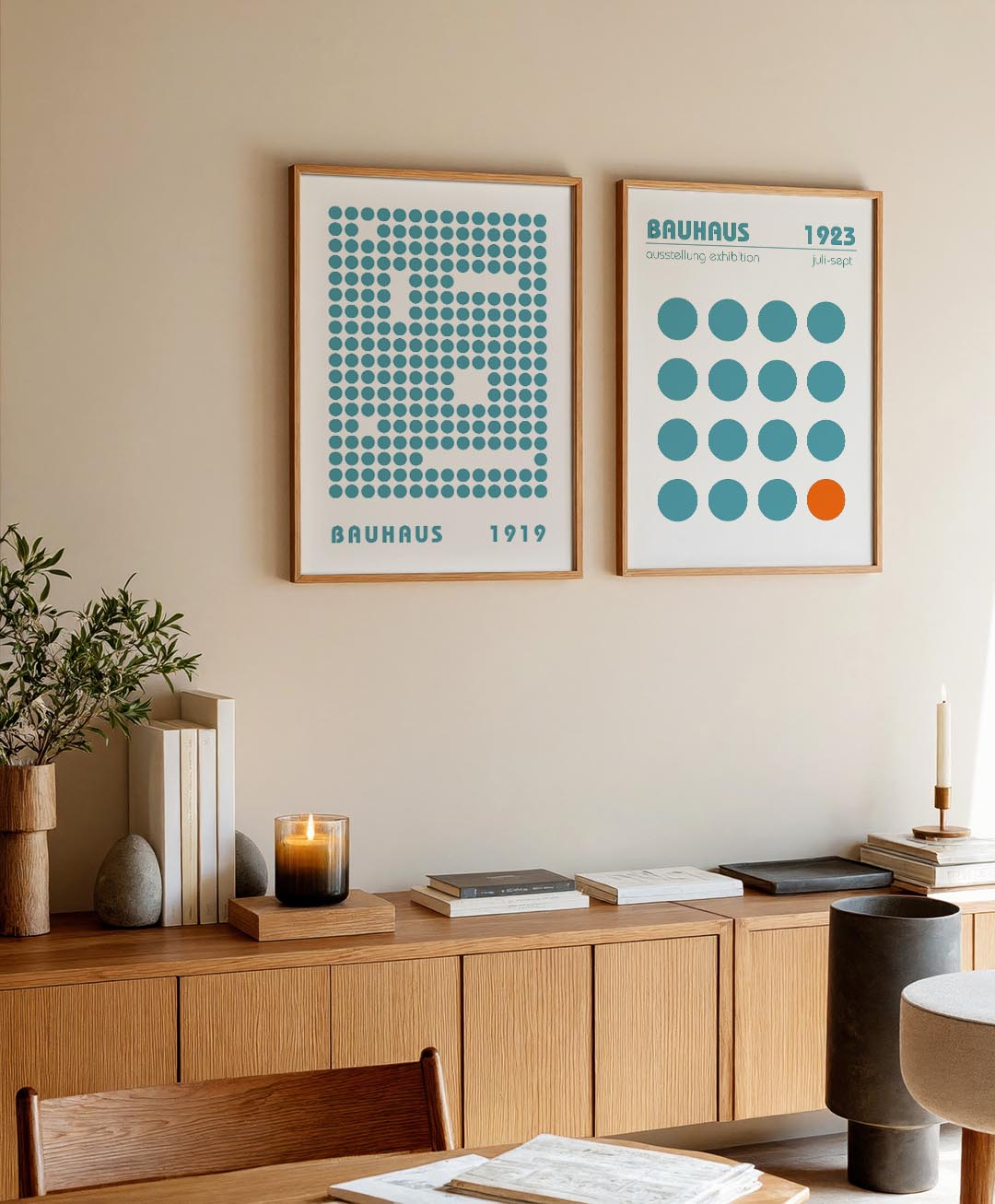 Cirkelpatroon Posterset