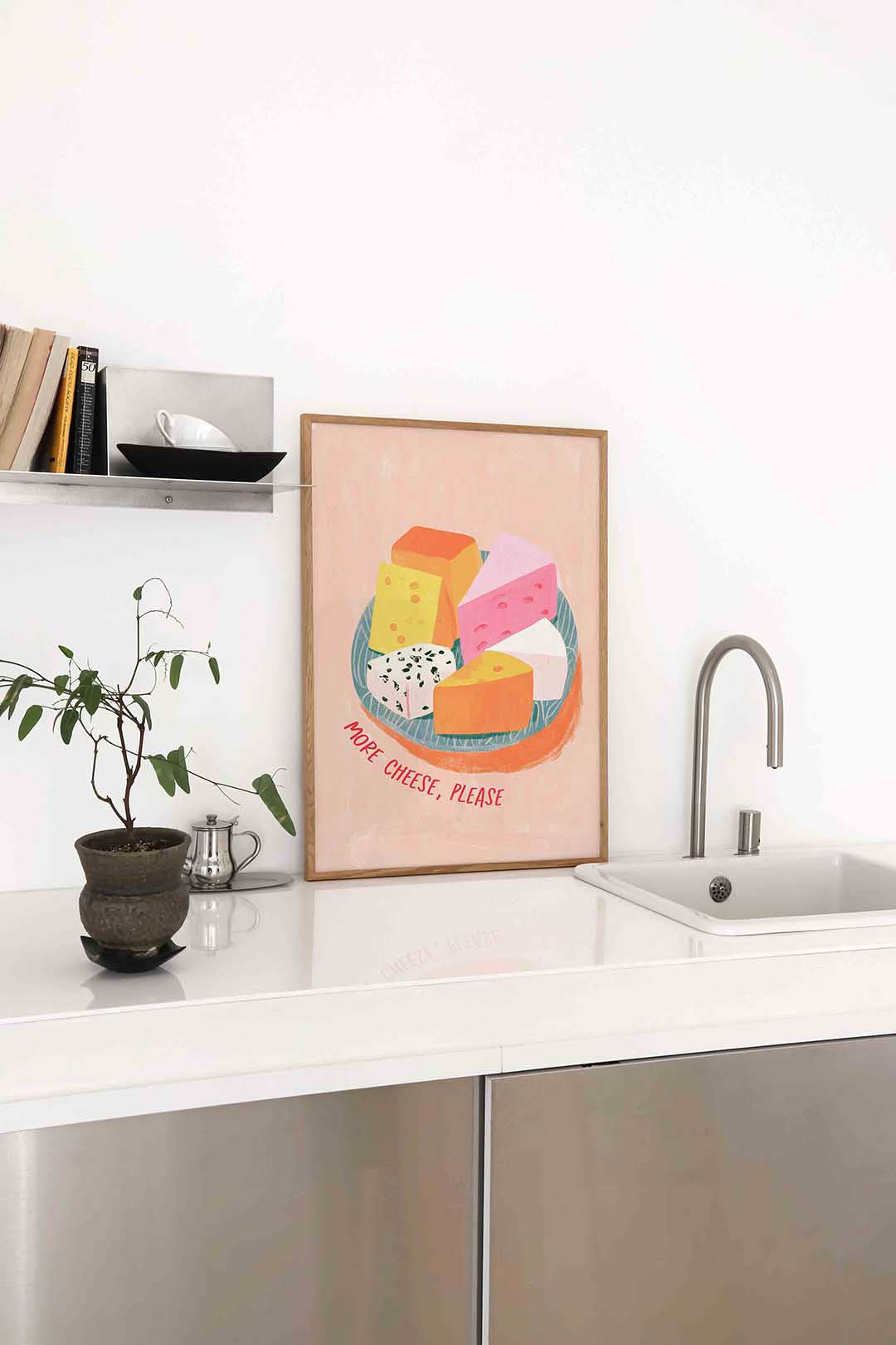 Kaasplateau Poster