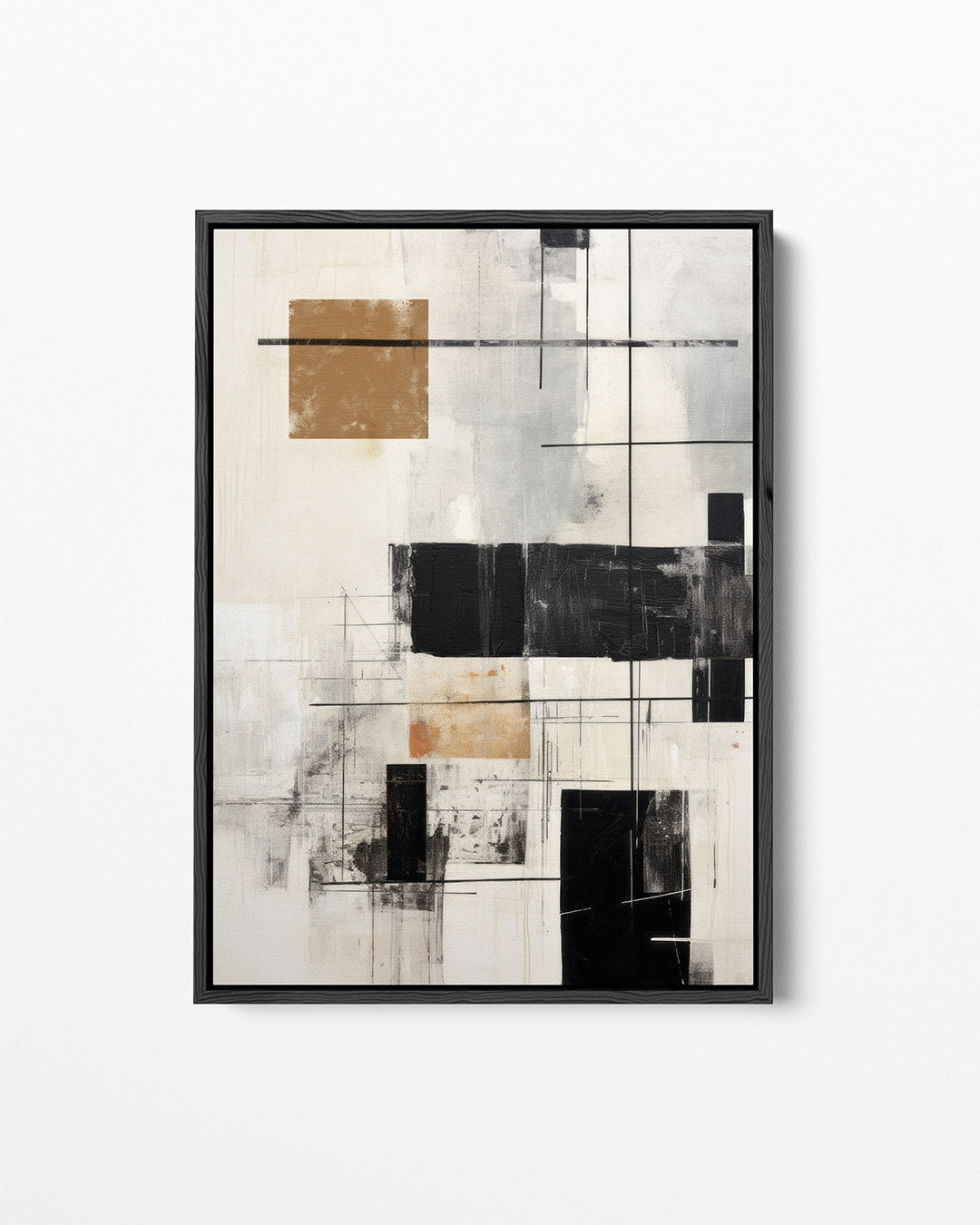 Geometrische compositie Kunstwerk