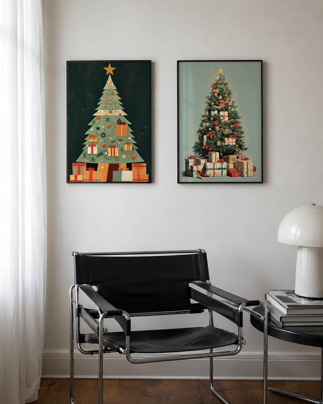 Feestelijke vormen Posterset
