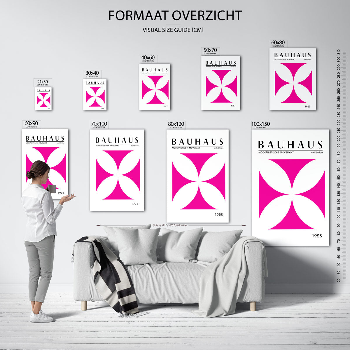 Vorm en kleur Poster