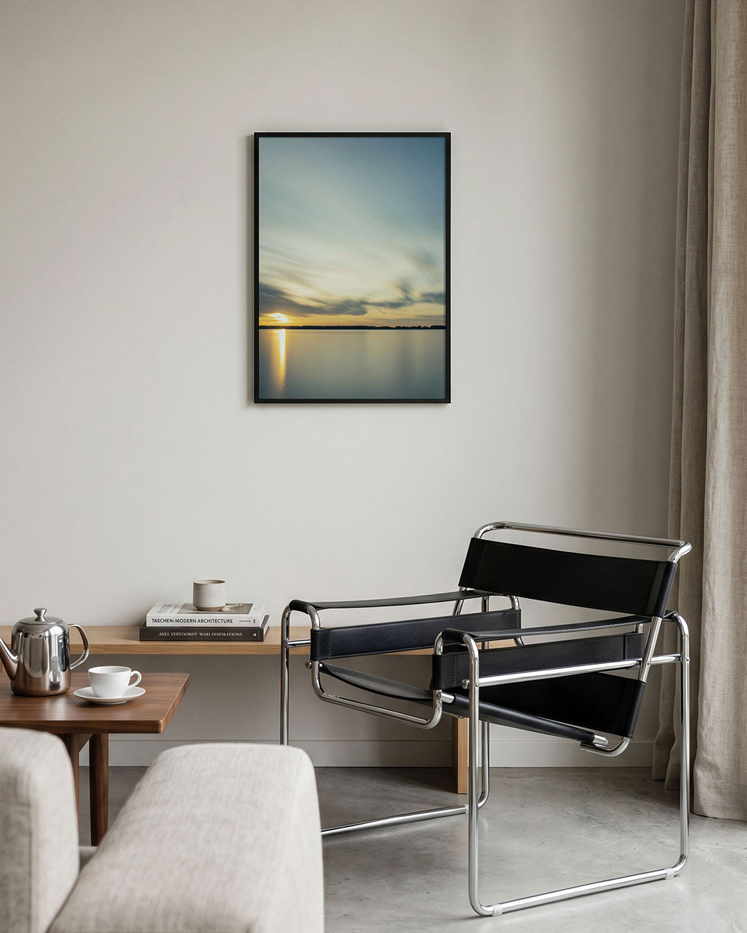 Rustige zonsondergang Poster