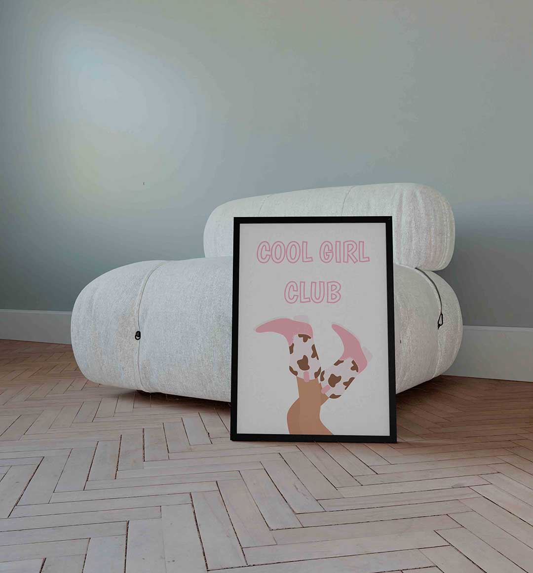 Cool girl club Poster