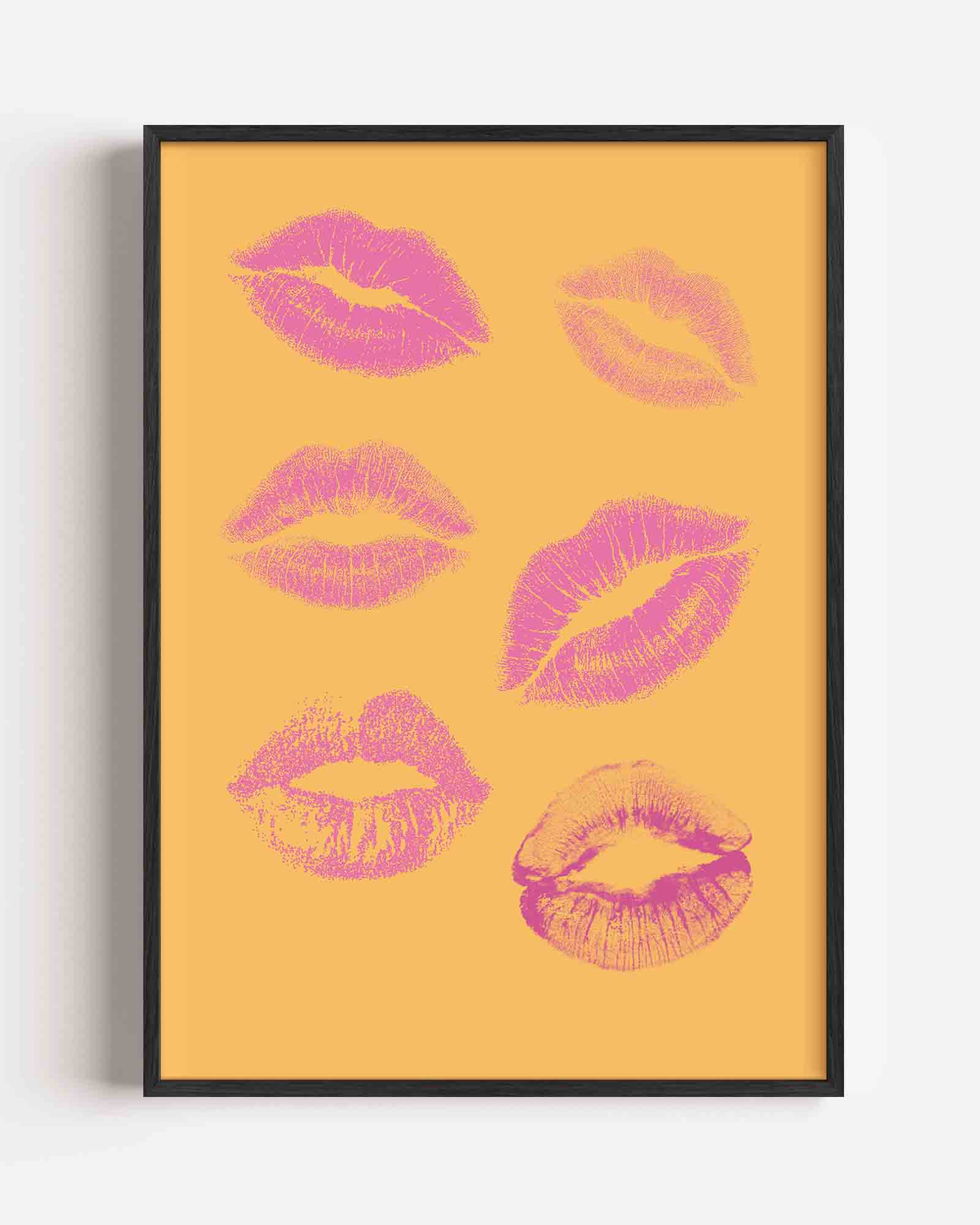 Lipafdrukken Poster