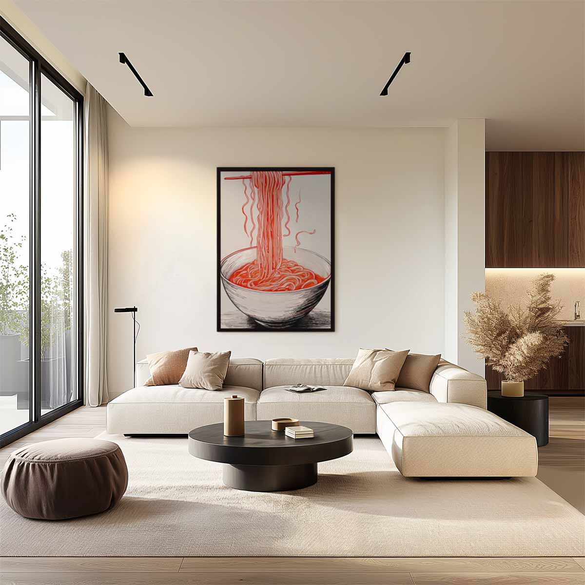 Ramen in Bloei Kunstwerk-canvas-dibond-plexiglas-wanddecoratie-WallArtistic