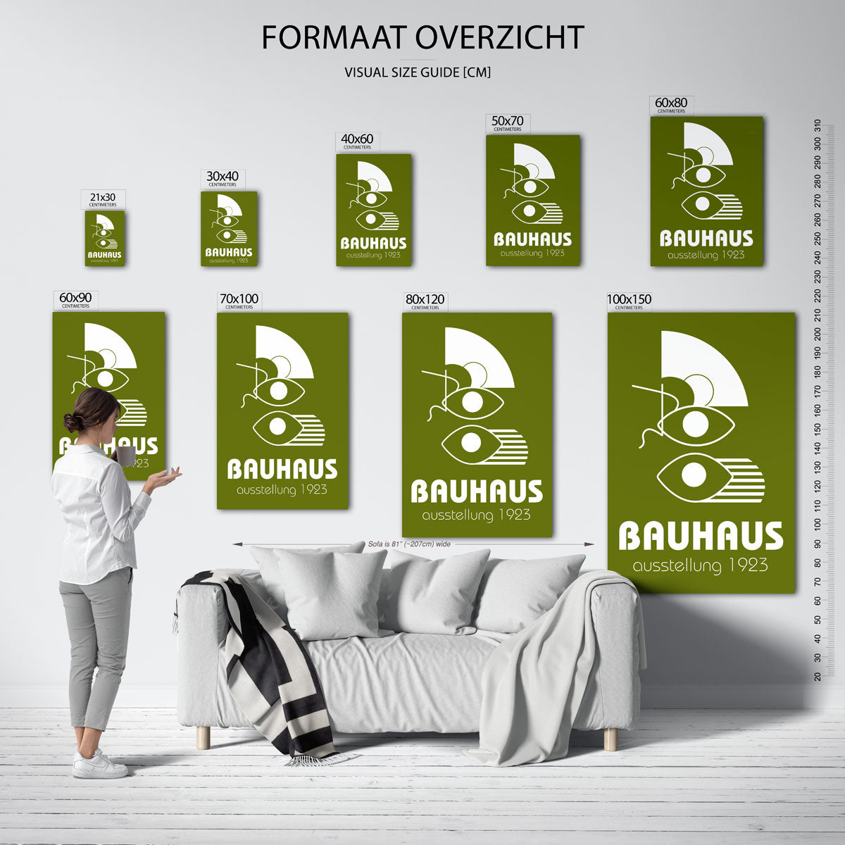 Vormen en vlakken Poster