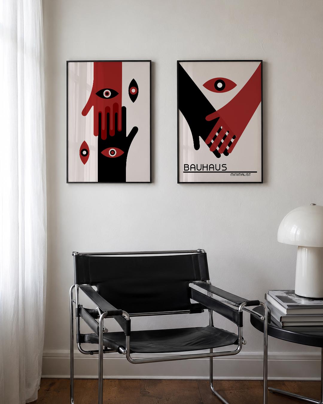 Handen en ogen Posterset